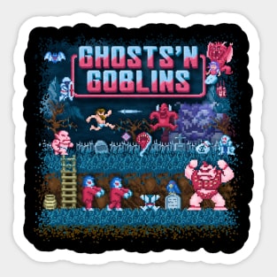 Goblins n' Ghosts Sticker